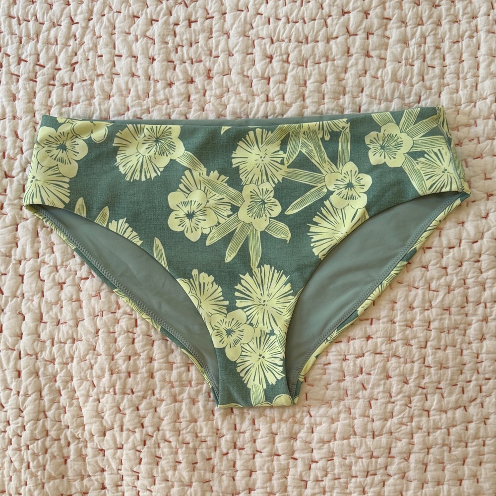 Pipa Compression Bikini Bottoms in Tide